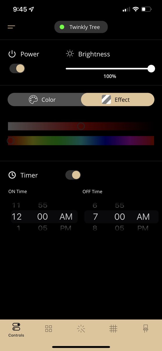 donl's tweet photo. It’s useful to know how software is built - couldn’t get the timer on my Twinkly Christmas lights to work, then decided to try UTC time zone instead and yep it worked as expected. https://t.co/DhE5sAFJim