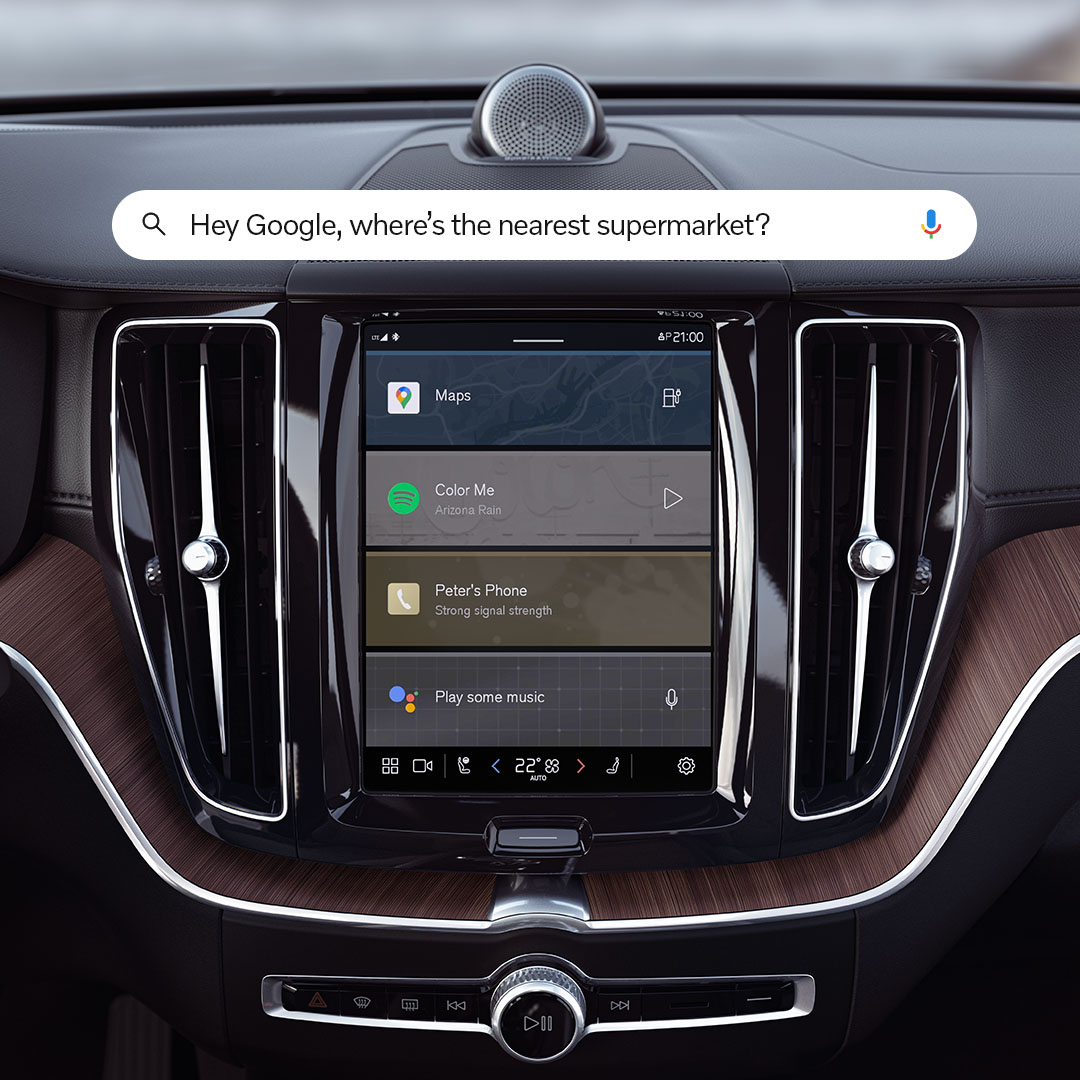 volvocarsin's tweet image. With Google Services, getting around is easier than ever. Find your way to any location as far as Google’s eye can see with real-time traffic info and automatic rerouting.
Avail it with the new petrol mild hybrid models.
#VolvoIndia #GoogleServices