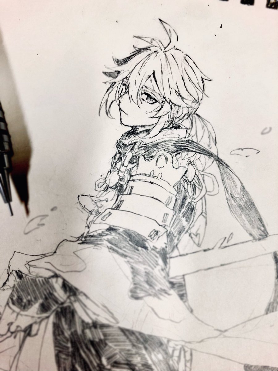 _______yota's tweet photo. 初めて描いたにしては上出来では https://t.co/rrKNM7bdKC