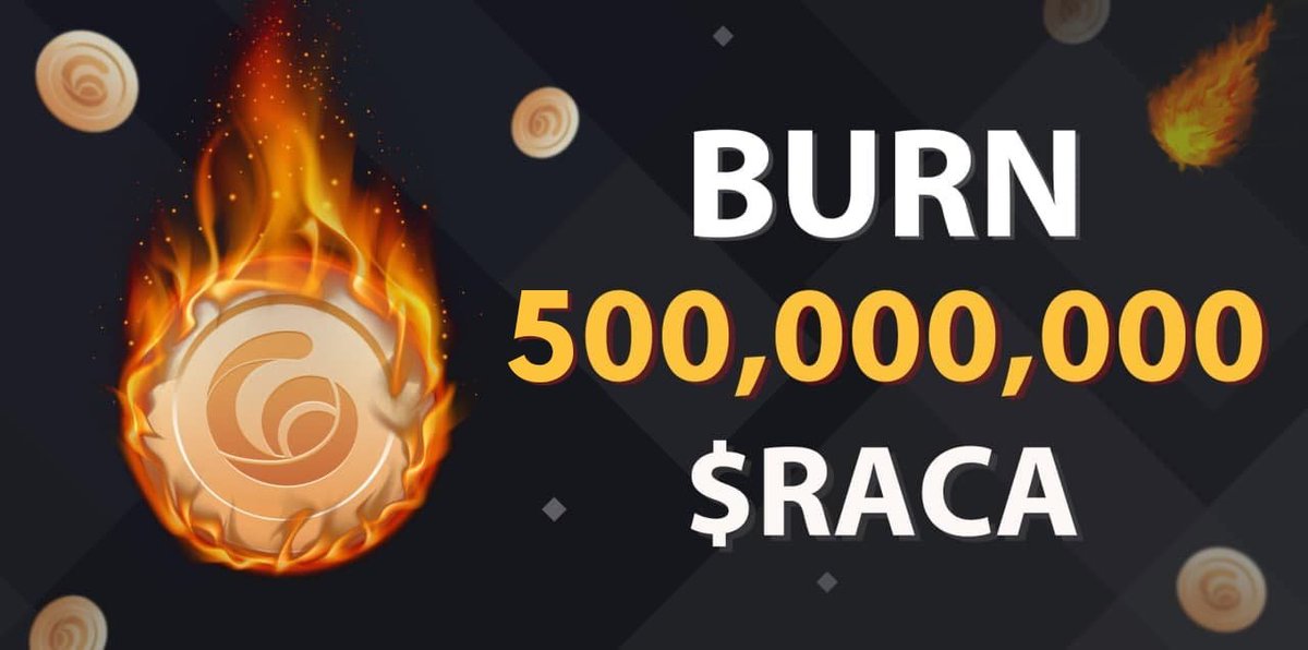 gm

Another day, another 500,000,000 #RACA burn 🔥🔥🔥🔥🔥

gn

bscscan.com/tx/0x5202c22eb…

#Metaverses #RadioCaca <a href="/USMverse/">USMLab.bab</a> #USM