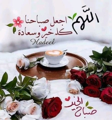 أصبحنا في حفظ الحافظ ،
 ورحمــة الخالــق  يارب إكتب لنا
  في هذا اليوم كل خير وأسعدنا. 
   وأنت على كل شيء قدير. 
 اللهم آمين يارب العالمين 🤲
  
*💐صــــــــباح الخـــــــير*💐