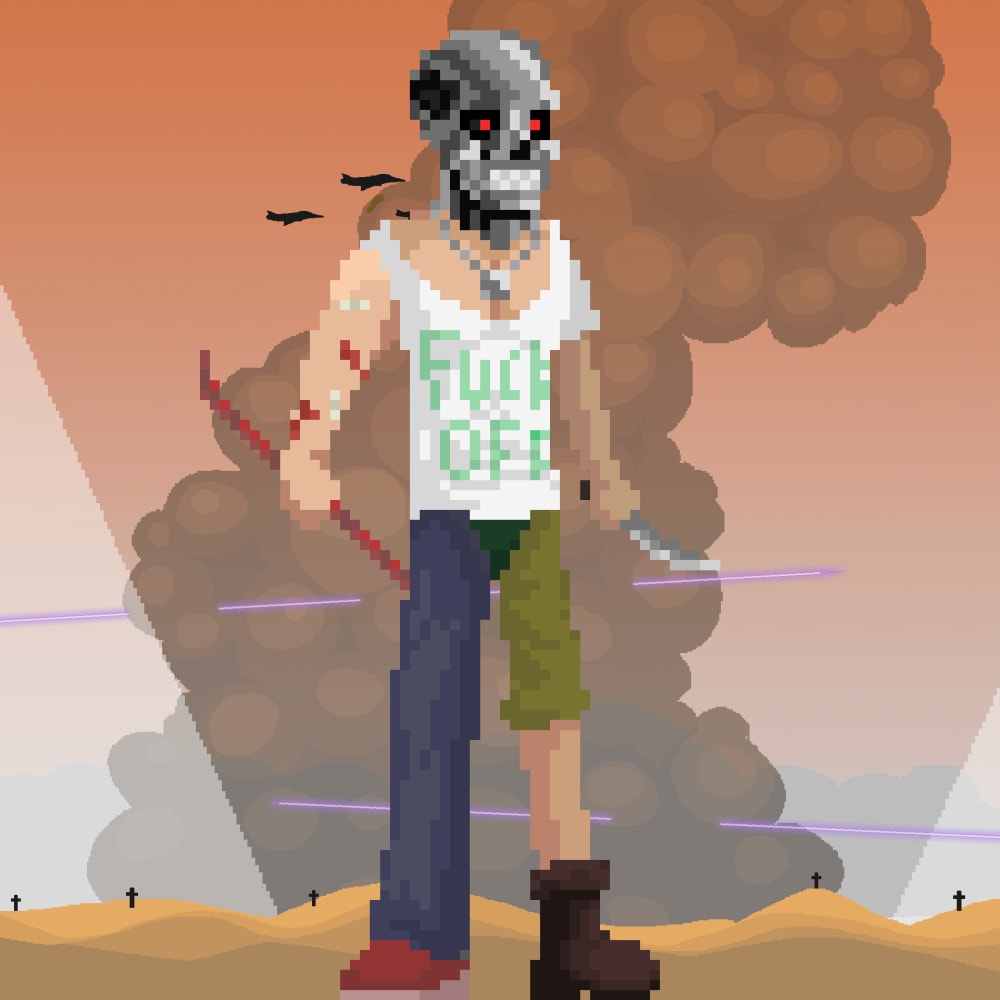 #NFT #200 NFTCalypse World. Terminator Edition was sold!

Start looting resources now! You will soon be able to use them to get cool prizes.
game.nftcalypse.com

You can buy your character here:
👉rarible.com/degood

#NFTCommunity #NFTs #NFTCommmunity #nftart #NFTartist