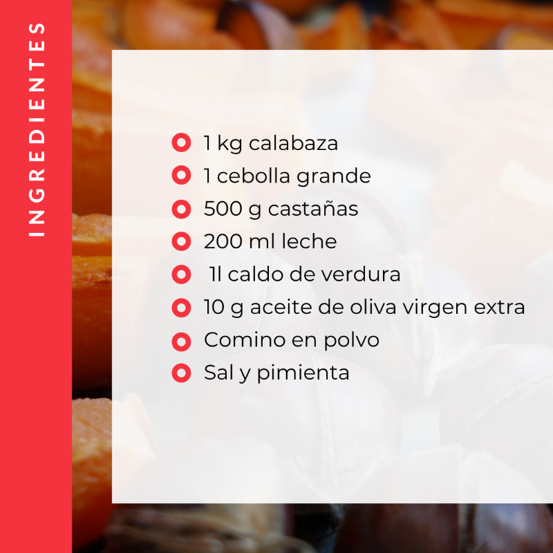 CruzRojaEsp's tweet photo. [#Salud]❤

Las castañas tienen un alto contenido enfibra, vitaminas y minerales y además tienen bajo nivel calórico. Combinadas con la calabaza en puré, el resultado es rico y nutritivo.

¿Te apuntas a poner en práctica nuestra propuesta de #alimentaciónconsciente para hoy?😋