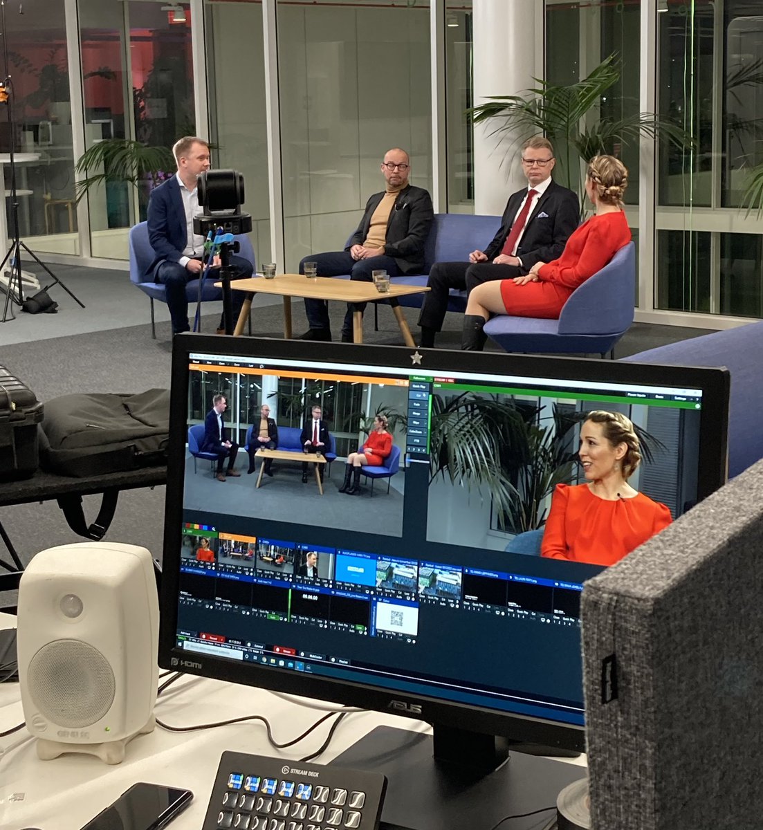 oupp_a's tweet photo. @ramboll_fi Aamu-tv hyvässä vauhdissa 👍🏻

@JokelaMaija @MikaNykanen @VSaksi @LauriRaty https://t.co/WnN05ZgEpr