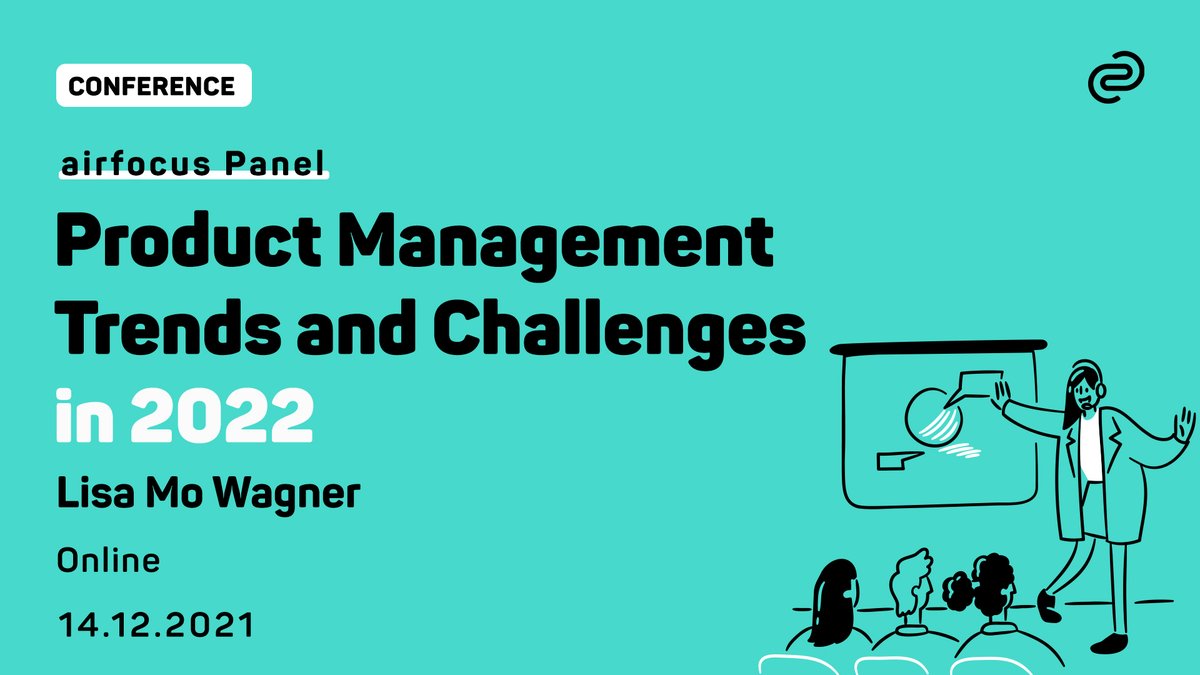 codecentric's tweet photo. .@lisamowagner will join @airfocus' panel and discuss what challenges and opportunities Product Management will face next year: https://t.co/4CjripaR9t
#productmanagement #productmanagement2022 #ITpanel https://t.co/k51JciKaxL