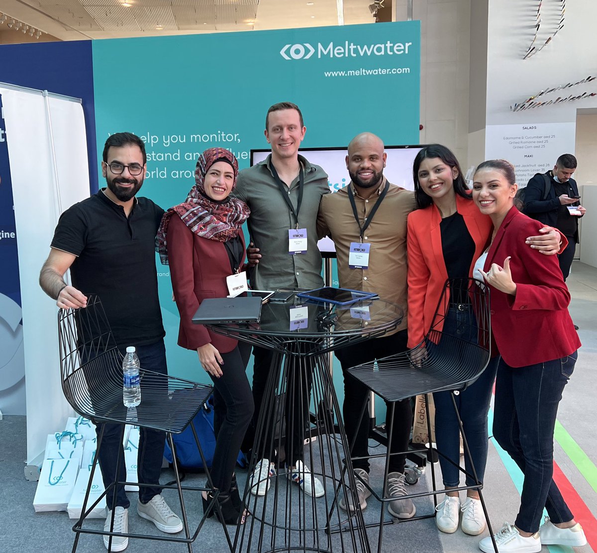 LailaMousa's tweet photo. Come and join the @Meltwater team at #futrworld in #AbuDhabi @FUTRGroup https://t.co/lHz5cgsHL7