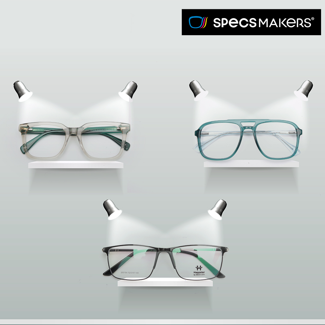 Specsmakers Happster Unisex Eyeglasses Full_Frame Pilot Large 53 Rich –  Specsmakers Opticians PVT. LTD.