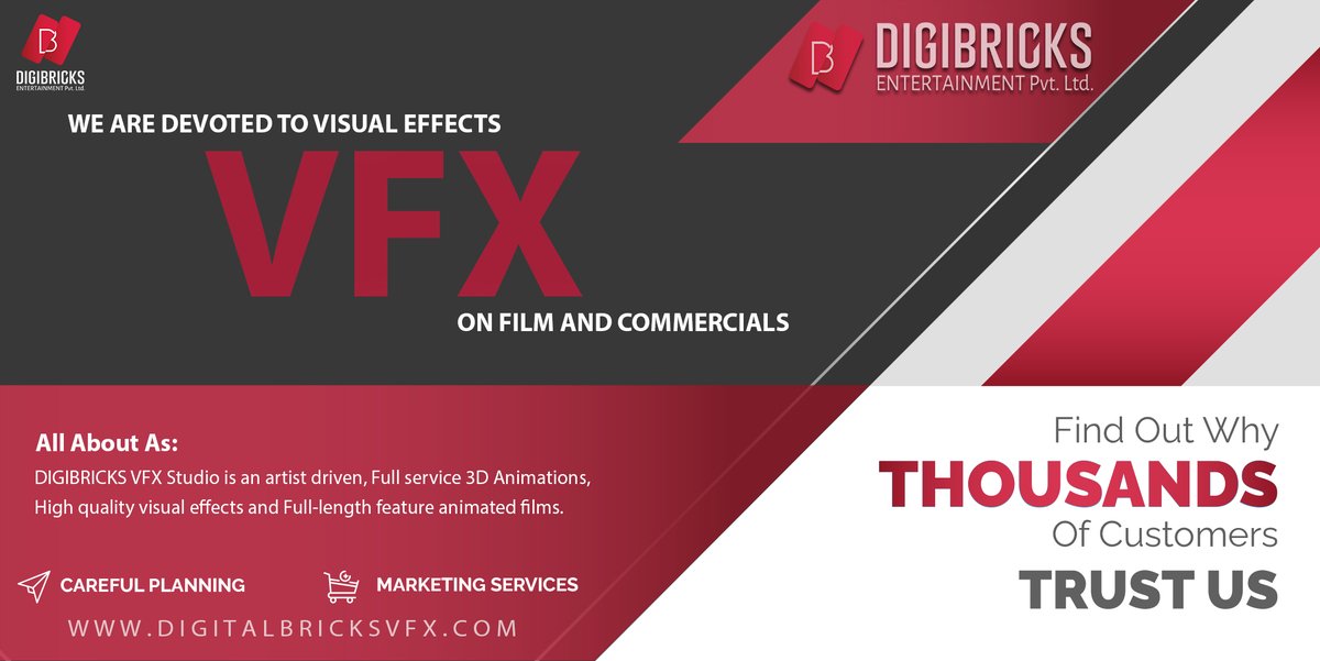 VfxBricks's tweet photo. #DigiBricksVFX #VFX
Find Out Why Thousands of Customers Trust Us https://t.co/iXW12FLsg9