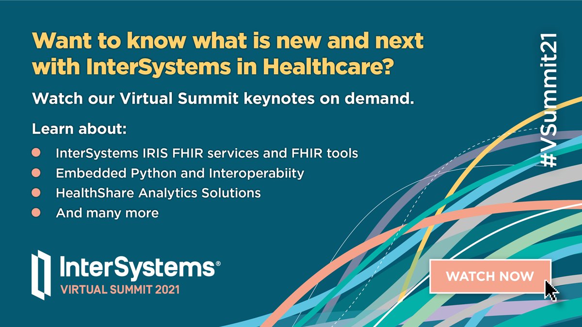 On-Demand: #VSummit21 💻🏥 Einführung in den #FHIR #SQL Builder! Es geht  u.a. um die Erstellung eines relationalen Schemas für ⚕️entscheidungsunterstützende Systeme #CDS ow.ly/hpsg50GpaPb