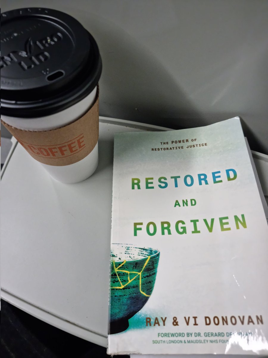 Today as part of <a href="/PALSSURRSUSSEX/">PALS</a> my action learning set is discuss a book that has inspired me. Hearing <a href="/rayandvi/">Chris Donovan Trust</a> sparked off my initial restorative justice journey &amp; this book is a testament to them &amp; their experience &amp; unwavering dedication to giving victims a voice.
#inspired