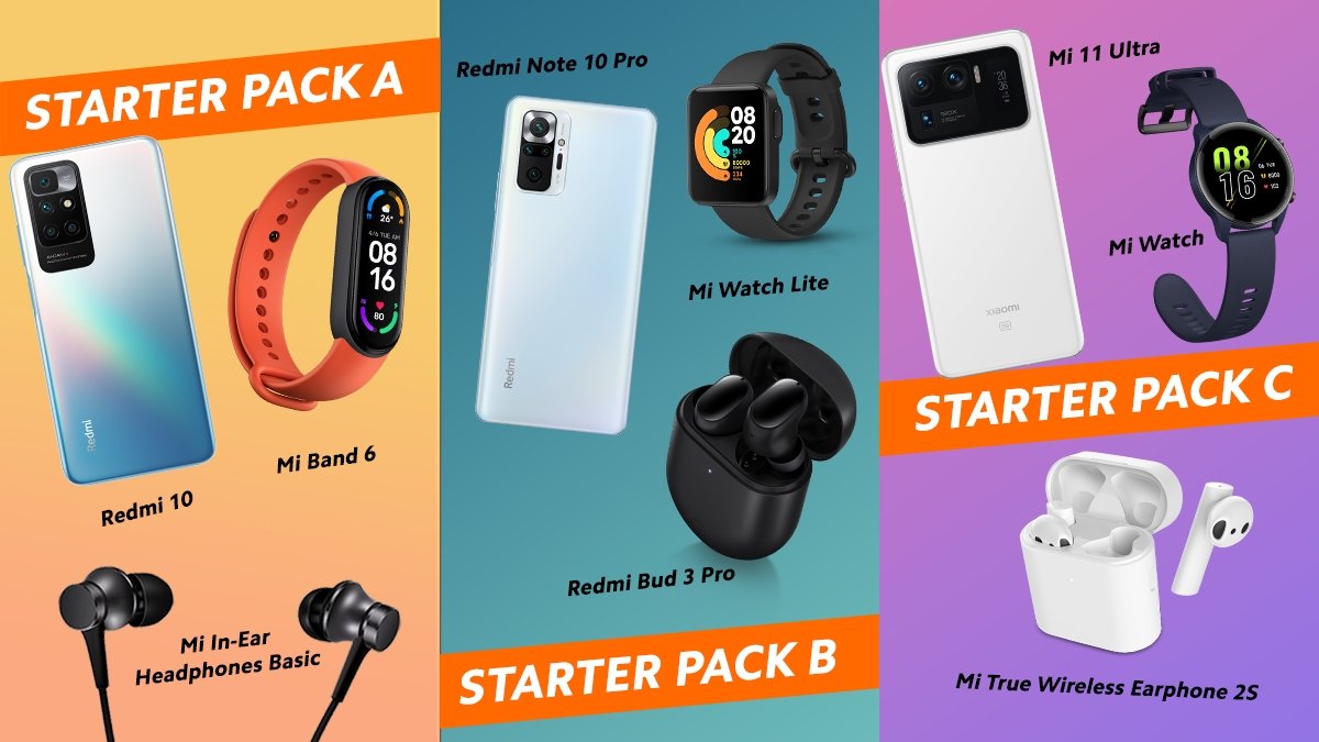 Wah, jadi merasa terpanggil nih. Terima kasih atas smart decision kalian yang udah memilih Xiaomi! Kami akan rangkul semua tanpa terkecuali, sesuai misi kami, menghadirkan inovasi untuk semua orang! Btw, dari 3 starter pack ini, mana yang kalian suka?
#InnovationForEveryone