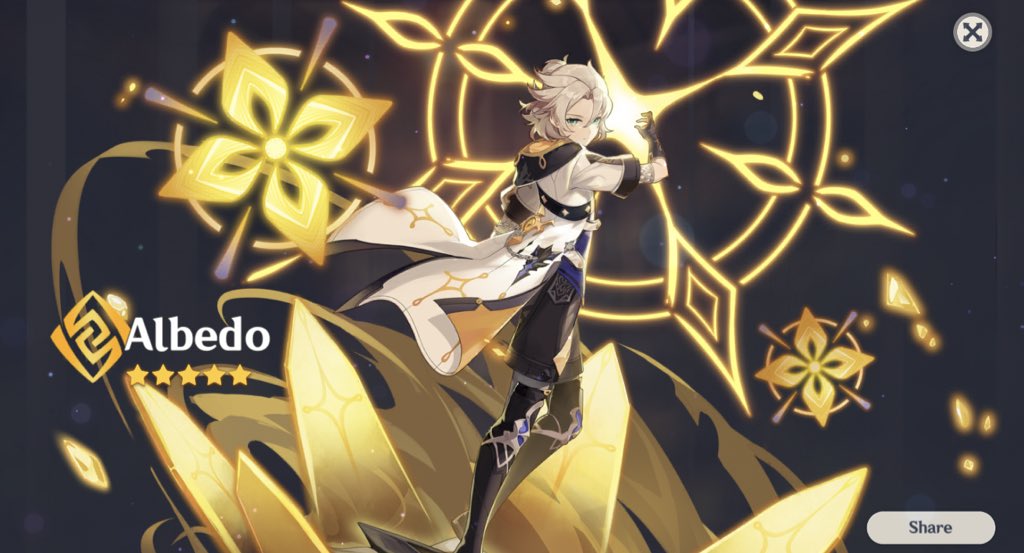 yeocutl's tweet photo. GUESS WHO GOT ALBEDO AT 8 PITY AFTER LOSING THE 50/50 WOOOOOOOO https://t.co/mGa58Pgh7y