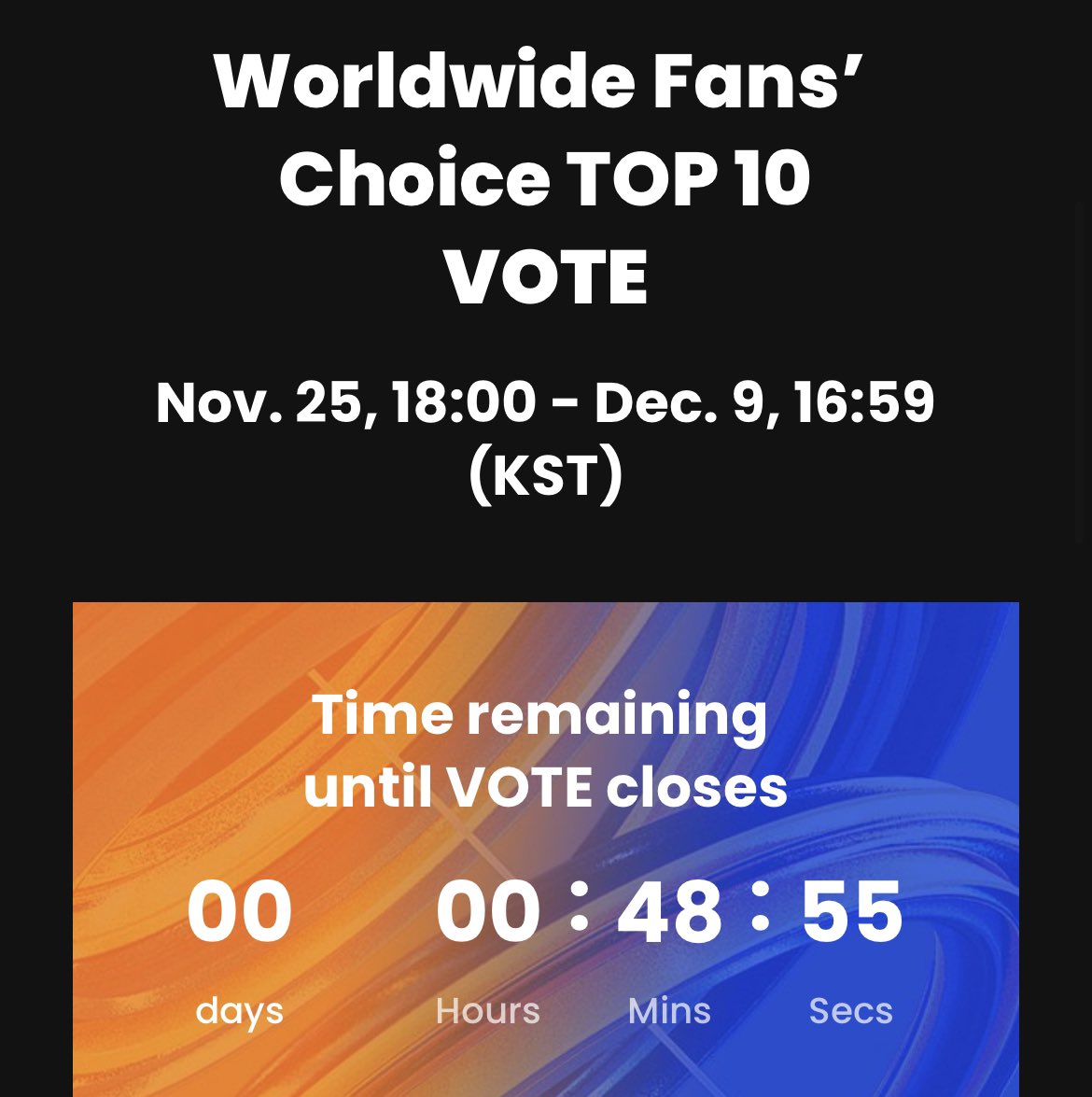 LiliesHome_'s tweet photo. 48 นาที สุดท้าย!

🔗https://t.co/5e1Mlk171j

#MAMAVOTE #lisa https://t.co/IeyQUGw2TJ