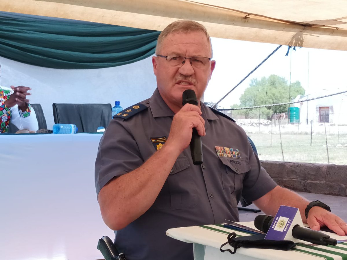 SAPoliceService's tweet photo. #sapsNC Launch of #TraditionalPolicing Concept in Camden village, Kuruman. This concept is a #CommunityPolicingStrategy to partner with #SAPS in the fight against crime within the community by roping in the participation of community members. ME
https://t.co/Fh3mfTblH9 https://t.co/6bJsfOcKdc