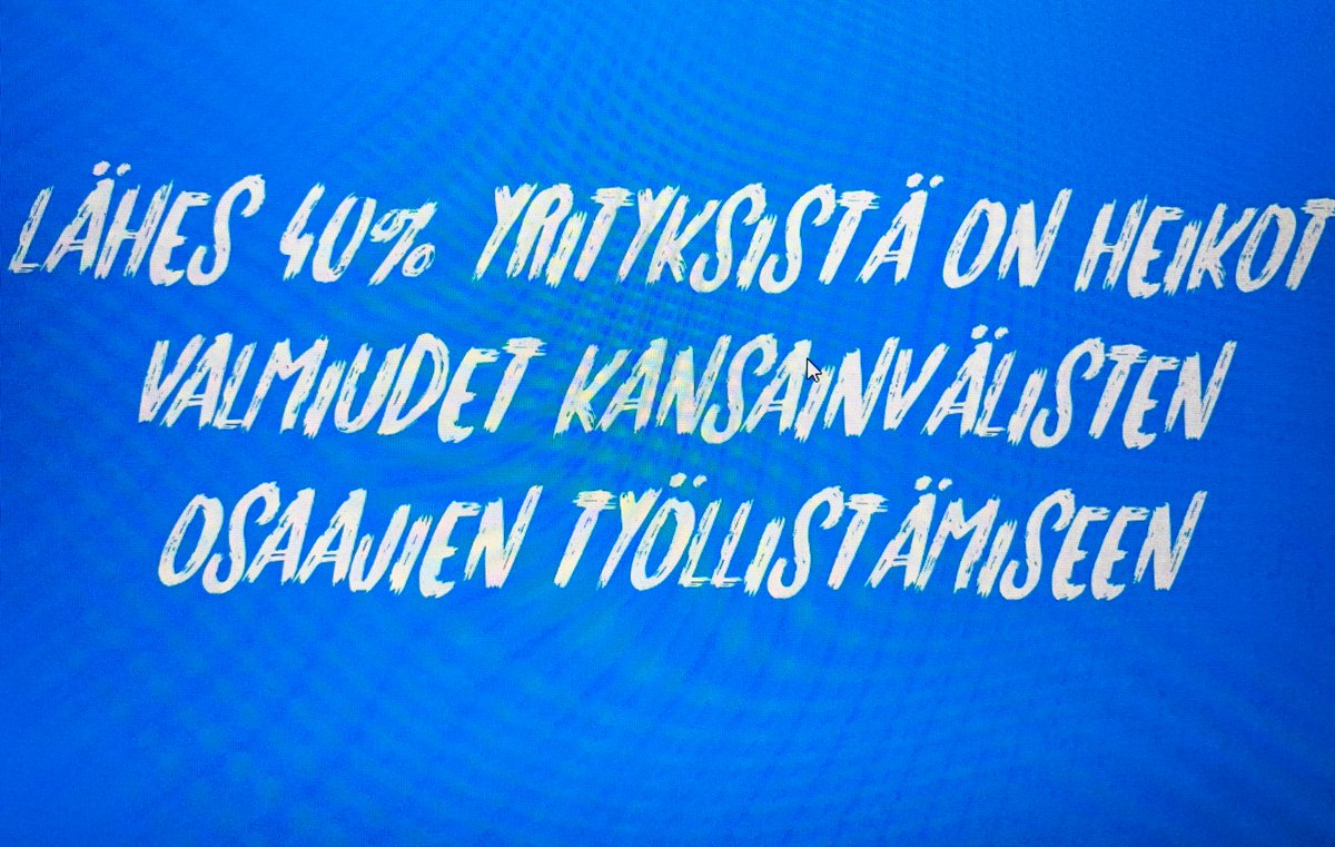 Kansainvälisen työvoiman käyttöön liittyvät haasteet: 
kielelliset haasteet &amp; lainsäädännön ja lupiin liittyvät haasteet ovat suurimmat <a href="/baronasuomi/">Barona</a> <a href="/KoskelaElina/">Elina Koskela</a> kertoo kyselytuloksista