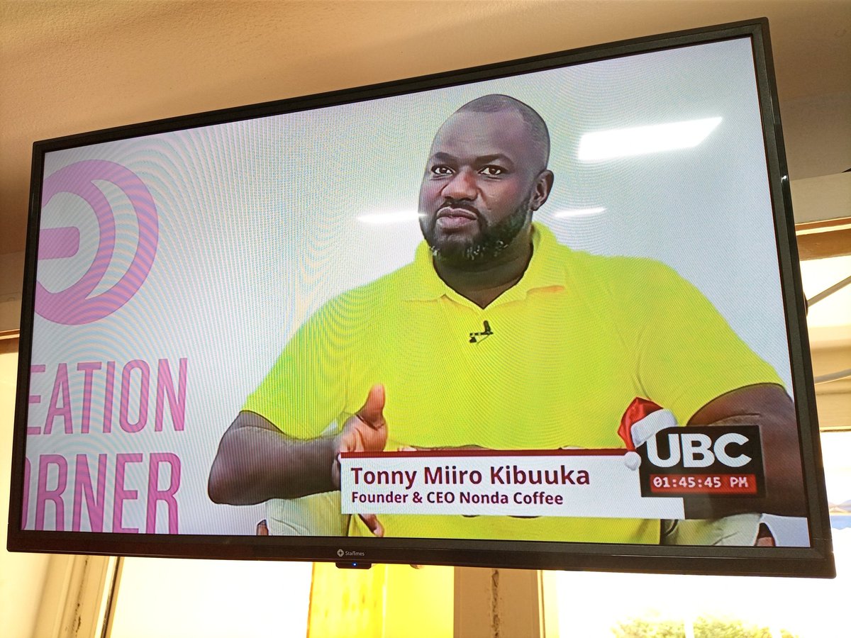 Featured this week was the <a href="/coffee_nonda/">NondaCoffee</a> CEO Tony Miiro Kibuuka. He talked about the ,#coffee value chain, working with farmers especially #women to ensure quality and value. Catch more of this every. 

#IdeationCorner is aired every Wednesday <a href="/ubctvuganda/">UBC UGANDA</a> <a href="/MauriceMugisha/">Maurice Mugisha</a>
