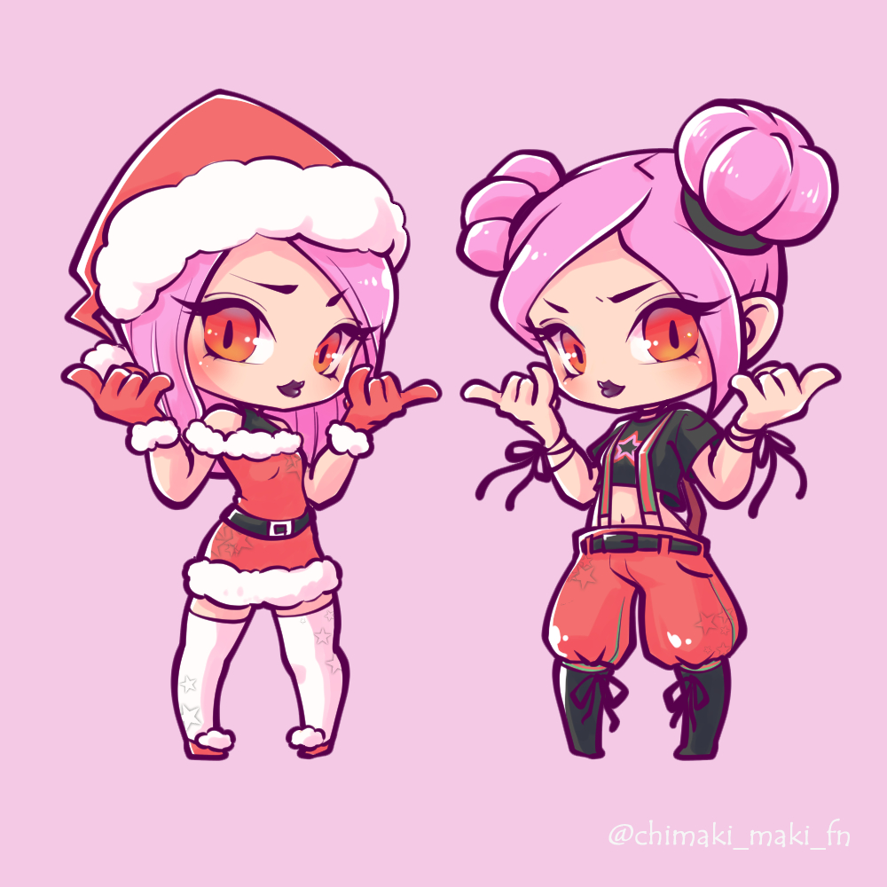 クリスマスっぽいのを作りたかった！
ヘイズちゃんはやっぱりパンツ姿でしょ！っと思う反面ミニもいいなぁっと…🤤💕
こんなスタイル変更欲しいなぁ！ソシャゲ風になりました🤗
#モフさんに届け