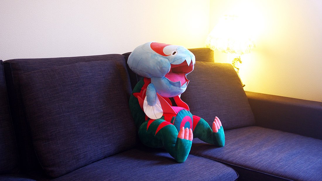 【激レア】エラがみ! ウオノラゴン(こだわりハチマキ) ポケモンぬいぐるみ ポケモンぬいぐるみ エラがみ!ウオノラゴン(こだわりハチマキ付き