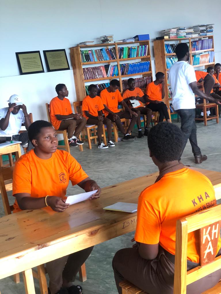 talentmatchinc's tweet photo. #HappeningNow: "Acing the interview" session with Kivu Hills Academy students. #Skills2Succeed #careeerdevelopment #mockinterviews https://t.co/CbJqh6Ei3m