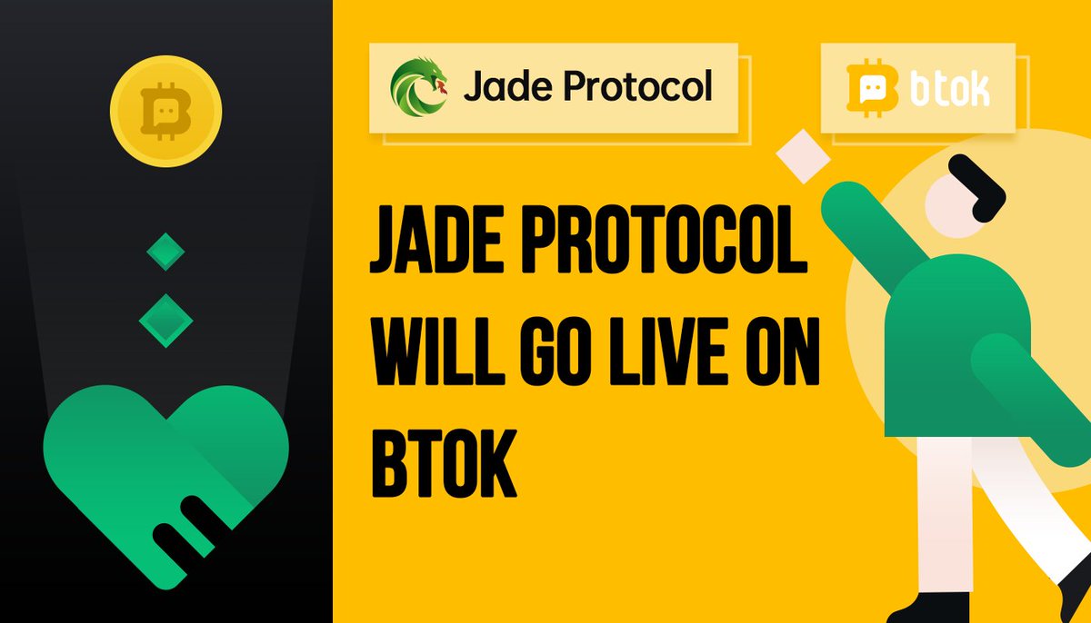 Btok_official's tweet image. 【📢Jade Protocol Will Go Live on Btok】
🔗Official Website: jadeprotocol.io
✅Deposit: 20K BUSD
⏰Conversation Page Banner: 10th Dec. - 17th Dec. 
✅Audit Report: smartcoin.gitbook.io/jade-protocol/…
📣To know more about Jade Protocol: youtube.com/watch?v=4IMvft…
@JadeProtocol