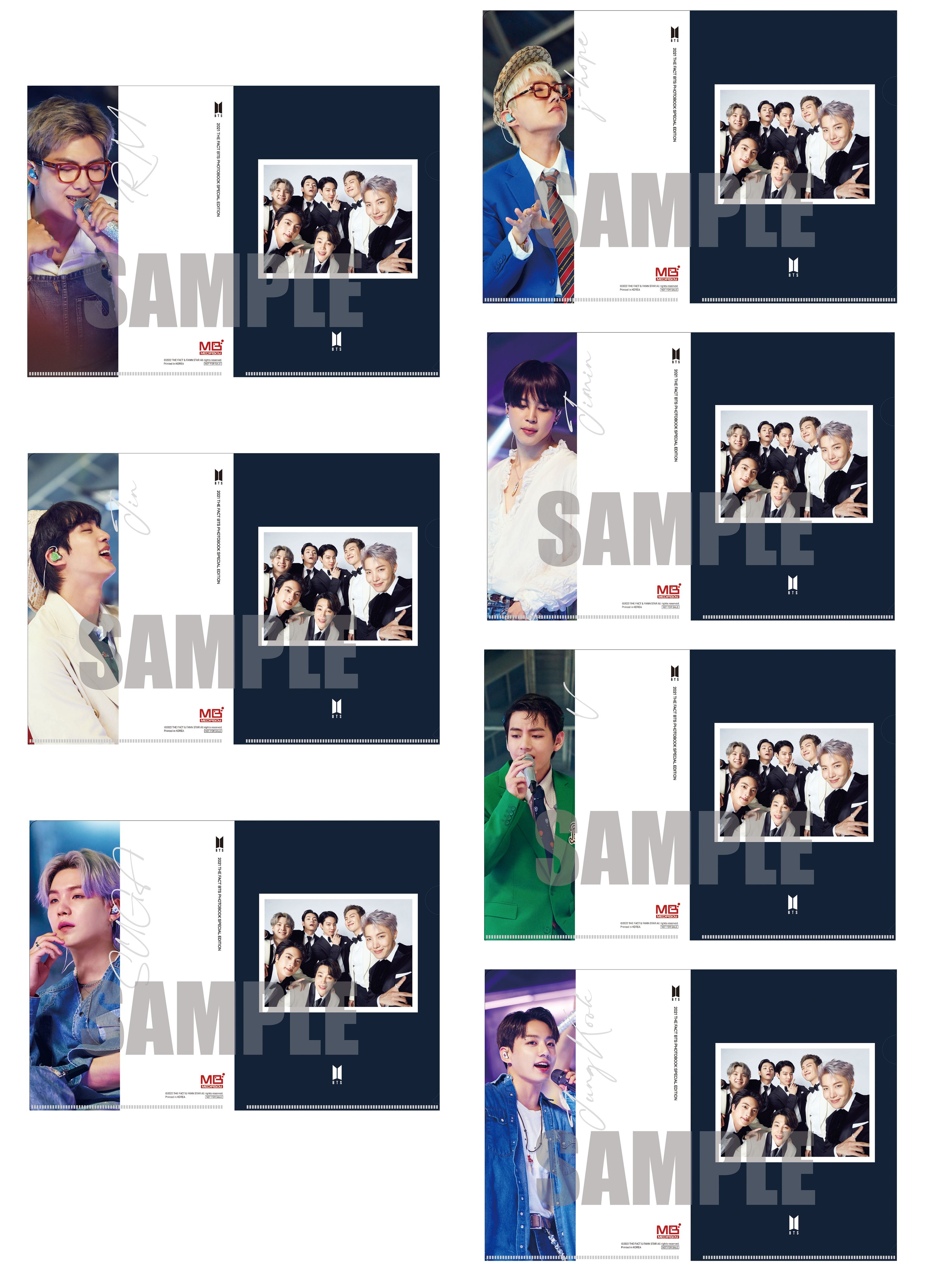 防弾少年団(BTS) - 2021THE FACT BTS PHOTOBOOK&amp;特典クリアファイル グク BTS 2021 THE FACT PHOTOBOOK クリアファイル グク 防弾少年団