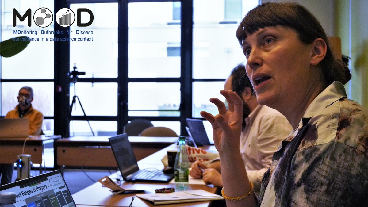 "It is very challenging to work outside your discipline, but it's very rewarding" - this is one core challenge for MOOD. Yesterday, partners made important agreements on how to transform existing and new #data into helpful #EI #tools 🌐 
#OneHealth #datascience <a href="/IchsaniWheeler/">Ish</a>