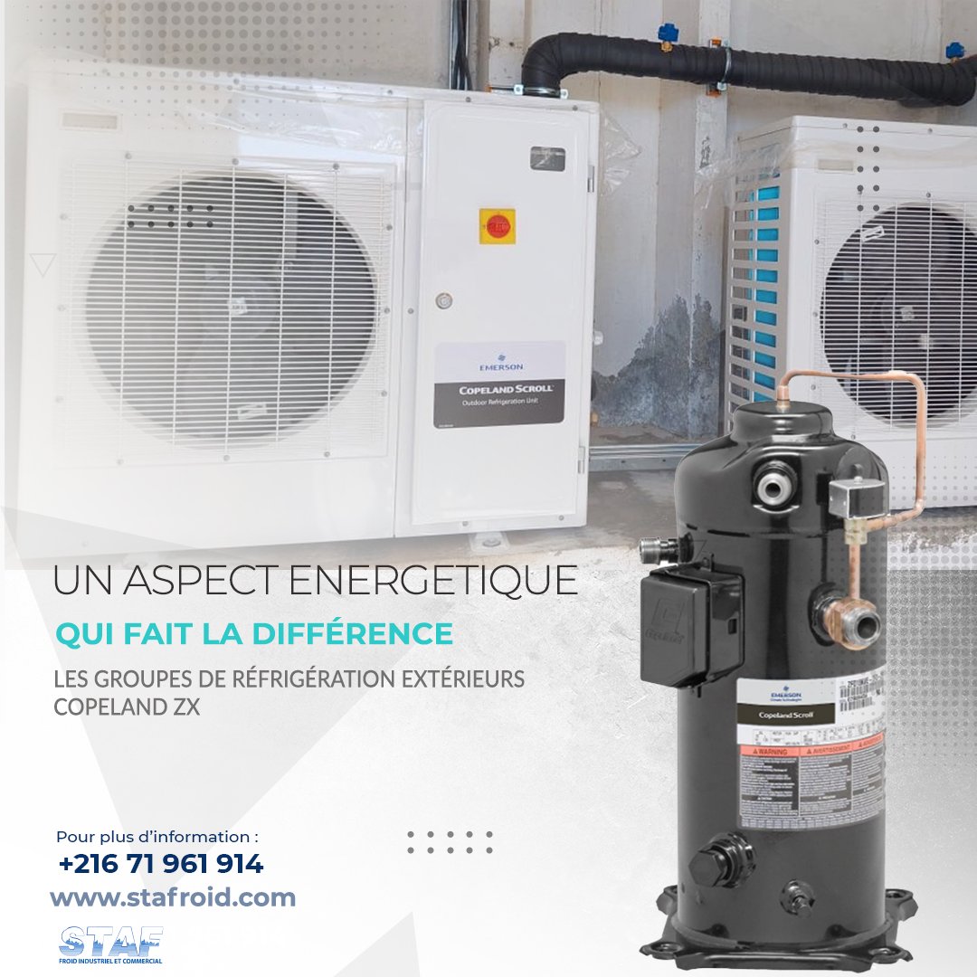 StafroidP's tweet image. Encore une fois c’est l’aspect énergétique qui a fait la différence ! 💫 .
𝗟𝗲 𝗰𝗼𝗺𝗽𝗿𝗲𝘀𝘀𝗲𝘂𝗿 𝗦𝗰𝗿𝗼𝗹𝗹  à variation de puissance DIGITAL (de 10 à 100%) de @CopelandScroll  , s’est imposé principalement grâce à ses performances énergétiques.
👏👏 @EMR_Automation