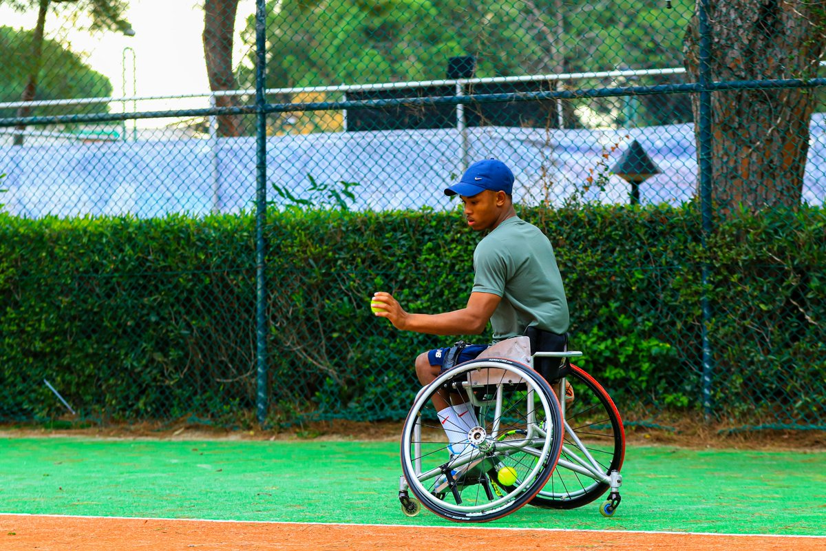 TennisSA's tweet photo. South Africa's Alwande Sikhosana claimed runner-up finish in the Antalya Open, an ITF level 3 event in Turkey.

He went down 3-6, 1-6 to world #13 Tokito Oda of Japan in the final.

Great effort and impressive performance this week! 👏

Next up 👉 MTA Open (ITF 3 series), Turkey https://t.co/WLfJce7WSA