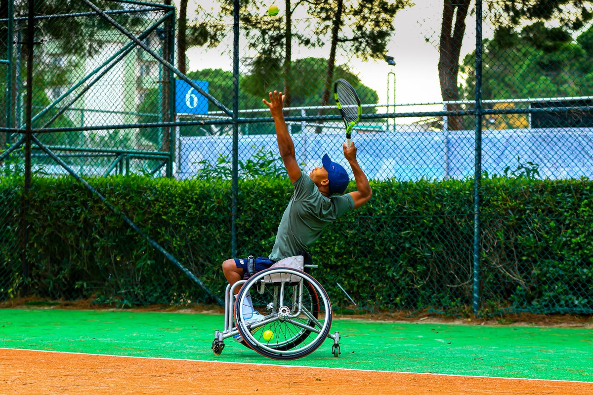 TennisSA's tweet photo. South Africa's Alwande Sikhosana claimed runner-up finish in the Antalya Open, an ITF level 3 event in Turkey.

He went down 3-6, 1-6 to world #13 Tokito Oda of Japan in the final.

Great effort and impressive performance this week! 👏

Next up 👉 MTA Open (ITF 3 series), Turkey https://t.co/WLfJce7WSA