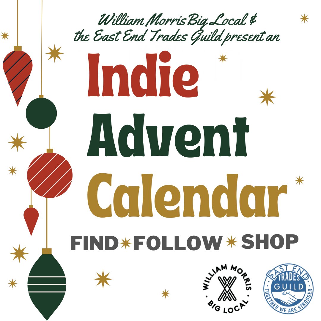 Day 9 - <a href="/BlackhorseWS/">BLACKHORSE WORKSHOP CIC</a> 

Head to Blackhorse Workshop TONIGHT @ 6:30 for a #ChristmasMarket! #Gifts, #crafts, #prints, #mulledwine, #Balkan streetfood from @thelacynook and DJs Micky-Boy and Bleaze MC...and so much more! 

#findfollowshop #indieadvent #itschristmasffs