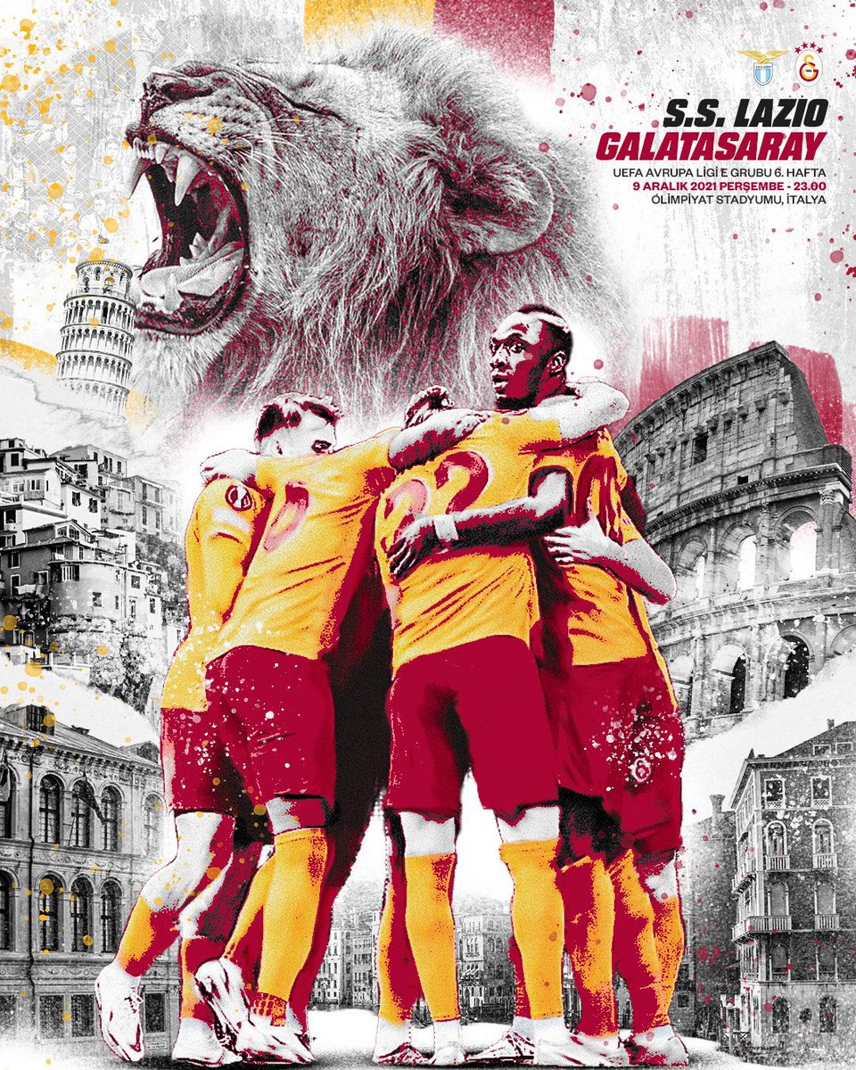 Grup 1.si Olarak çıkacağından şüphem yok #Galatasaray Başarılar ASLANLAR