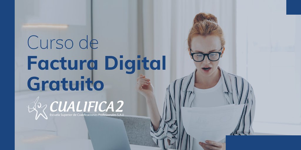 La cuenta de la vieja 👵 , no es opción para llevar tu Facturación

🎓 ¡Aprovecha y fórmate! 🎓

Curso Factura Digital 📣 Gratis

Aquí: 
👉cualifica2.es/blog/curso-fac…

#certificadodeprofesionalidad #certificadosprofesionales #cursoscertificados #especialidadesformativas