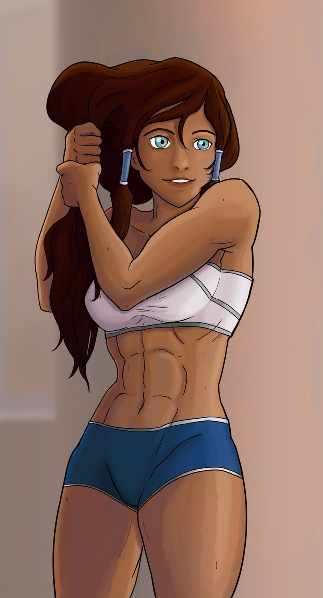 The_SMK2's tweet photo. I forgot to upload the dry version and the full ART for the challenge.
#FANART #LegendOfKorra #avatar #swimwear #wet #doublememe #korra #digitalart #alterversion https://t.co/pe8yOibQcM