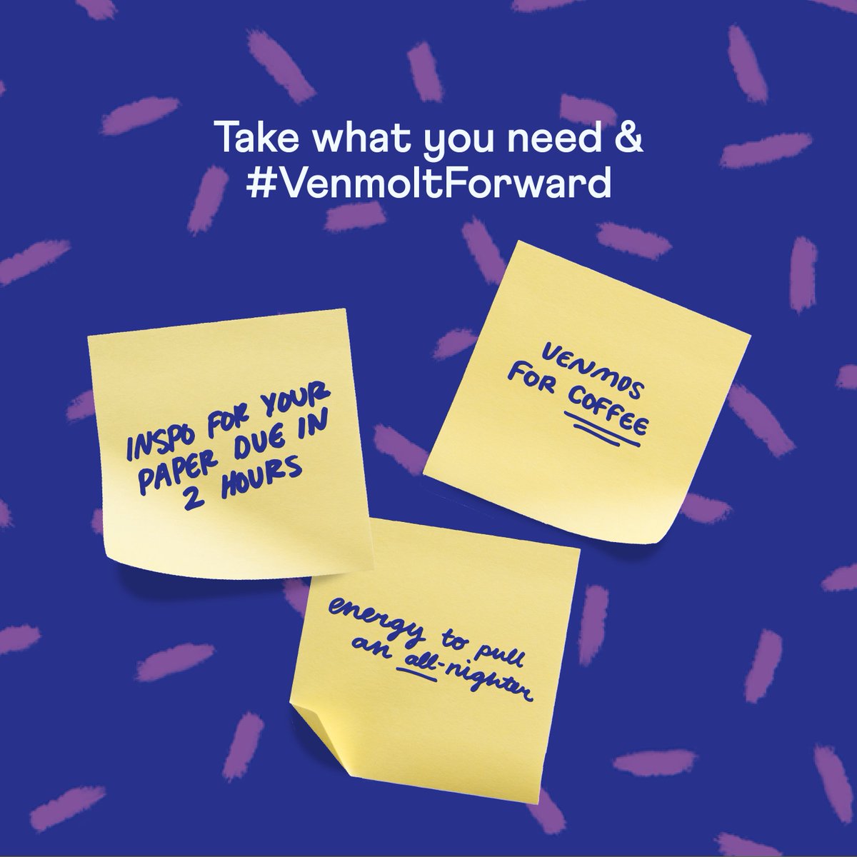 We're giving out ✨good vibes✨ and $20,000 to get you through finals. RT w/ your Venmo handle & tag a friend. We might send you both $100, $250, or $500. #VenmoItForward Must follow @Venmo. No purch nec. Ends 12/9. US only, 18+. Venmo acct req’d. Rules: venmo.me/vif