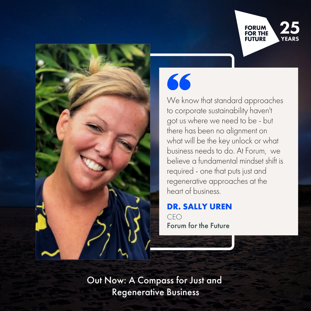 Forum for the Future tweet media