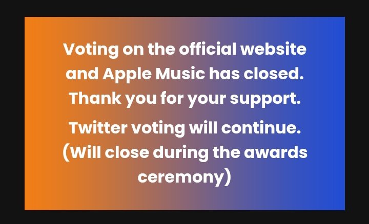 carpentwt's tweet photo. to those of you who don't know yet:

"TWITTER VOTING WILL CONTINUE"
so drop tags everywhere because we might pull this of. also, make new accounts on twitter to get valid vote.

#twice #MAMAVOTE https://t.co/u5Glc4w0Lm