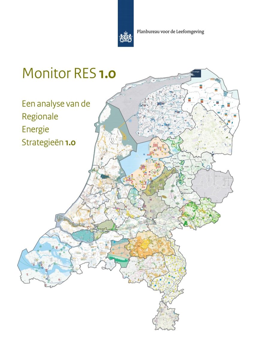 "Het doel van 35 TWh is goed haalbaar, nu aan het werk." In other words onze analyse van de 30 Regionale Energie Strategieën is vandaag gepubliceerd➡️ pbl.nl/nieuws/2021/ha… <a href="/Leefomgeving/">PBL</a>