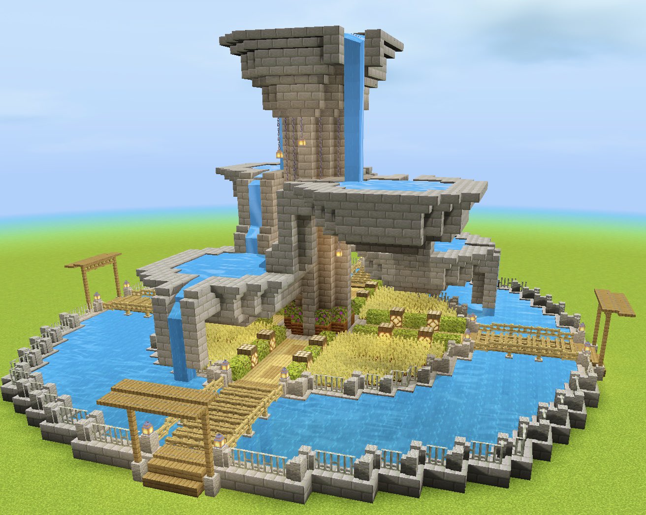 マイクラ噴水 Twitter Search Twitter