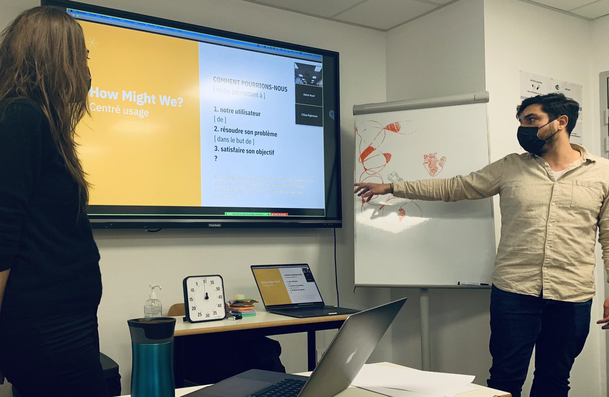 DAY 2 
Icebreak: toast 

Qui nous mets en appétit de bon matin, prêt à dévorer les ateliers prévus par <a href="/Le_Laptop/">Le Laptop</a> Emmanuel qui est venu avec du renfort et pas des moindre : Sophie!!
1 ) How Might We?

#gogogo #efap #mbadmb #TransfoNum #designthinking