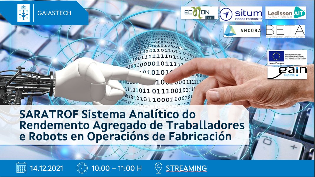 gaiastech's tweet image. 📢O vindeiro martes acollemos no @gaiastech a presentación proxecto SARATROF

✅imparte @ednonsl @situm_es @LedissonAIT @ancoramobile e @betaimplants

▶️Inscríbete na seguinte ligazón bit.ly/3ICoCJB