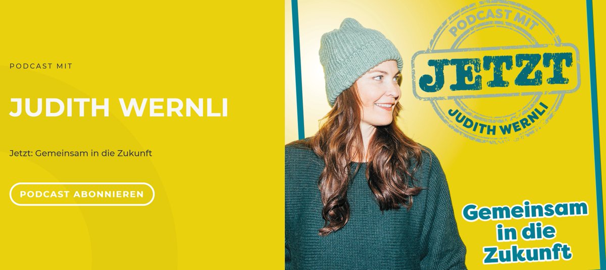 Im neuen Podcast von <a href="/JudithWernli/">Judith Wernli</a> diskutieren wir Wahrnehmung, Politik und Lösungen im Klimaschutz, warum wir uns oft selber im Weg stehen, und warum es sich trotzdem lohnt, den Klimawandel anzupacken und die Zukunft gemeinsam zu gestalten.
gemeinsamindiezukunft.ch