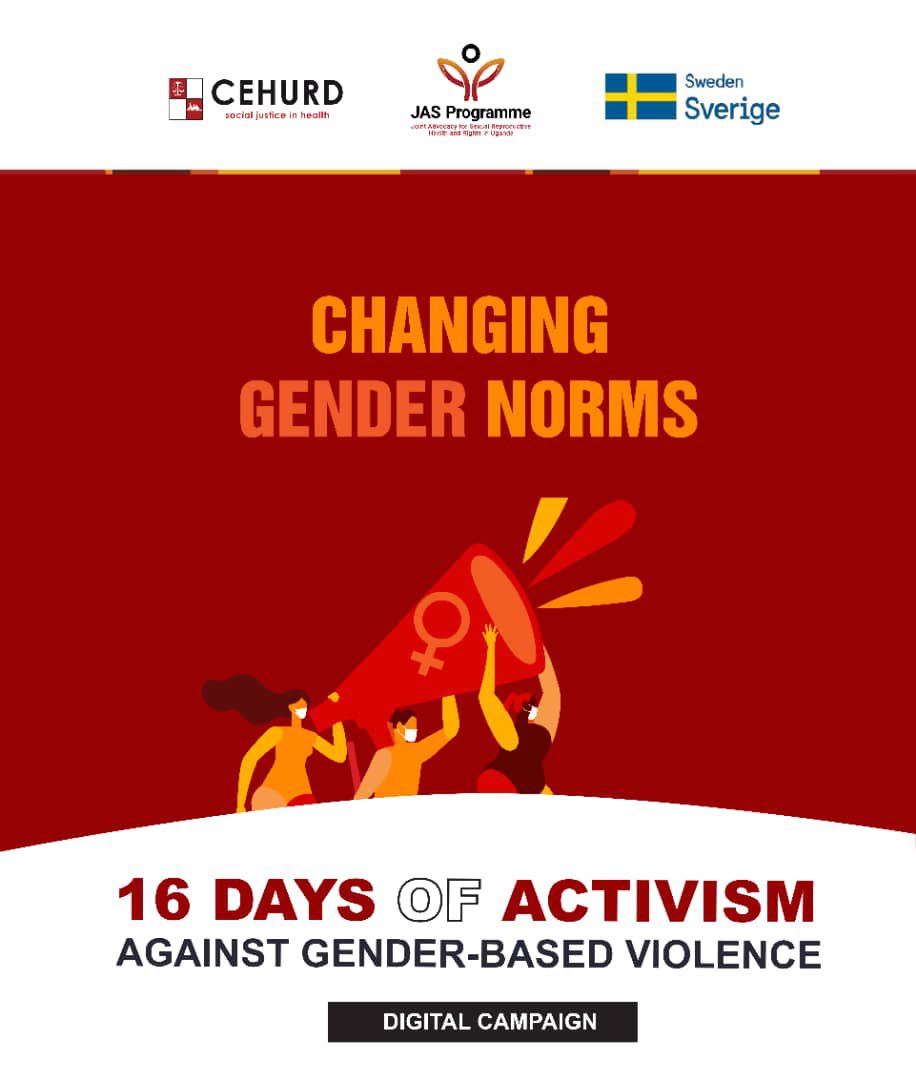 We need to advocate for changing of gender norms as these accelerate the acts of gender based violence most especially amongst the women and girls! 

#16DaysOfAccountability 
#16Days
 #OrangeTheWorld