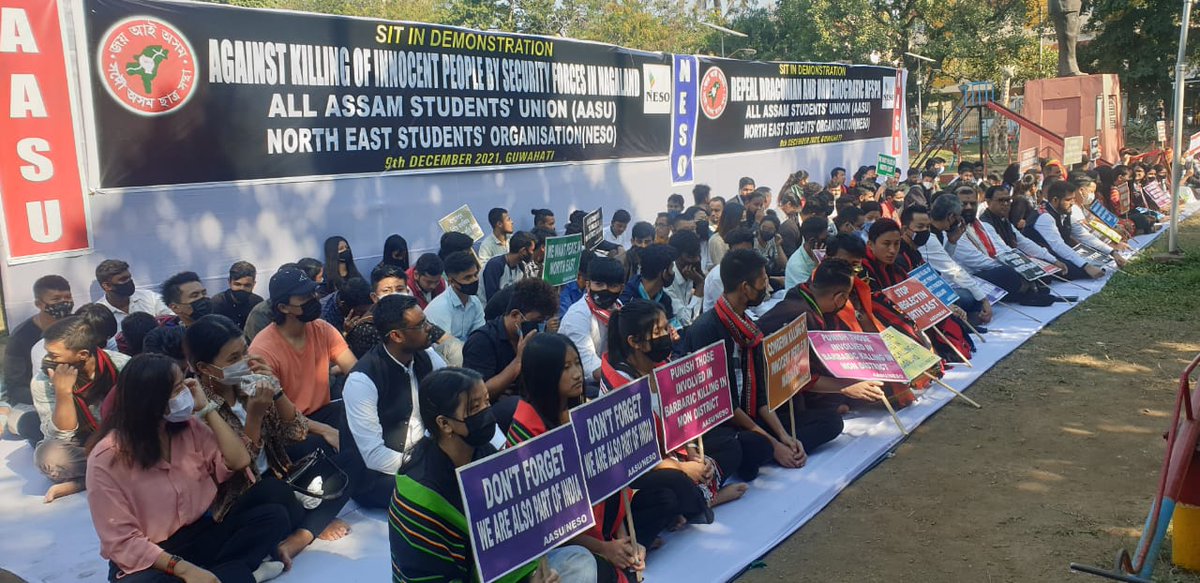 North East Students’ Organisation (NESO) organised protests across the region seeking the repeal of the AFSPA and against the Nagaland Killings on Thursday <a href="/scroll_in/">Scroll.in</a>