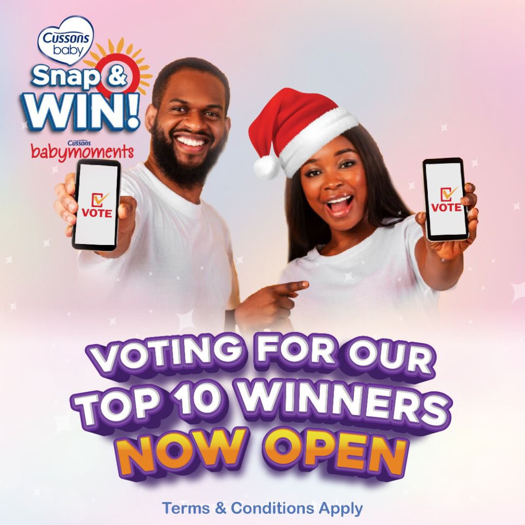 CussonsBabyUG's tweet photo. Big Announcement! Voting for the top 10 Contestants is now live. 

FOLLOW THESE SIMPLE STEPS TO VOTE FOR YOUR BABY IN THE CUSSONS BABY MOMENTS SNAP &amp; WIN COMPETITION;

Step1. Visit https://t.co/yETkr7Idy9  (Remember to Turn Off Your VPN)
win. https://t.co/N3O85yNuLN