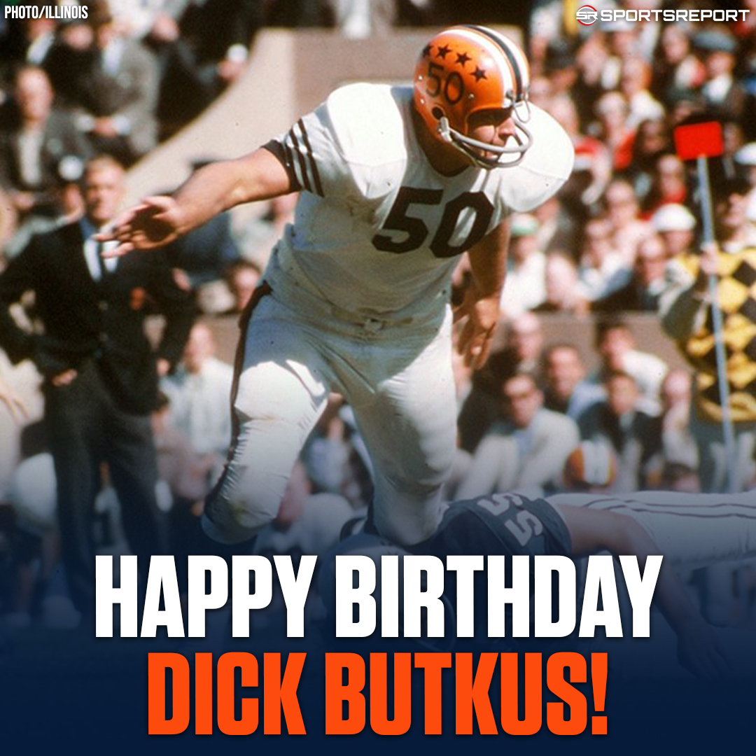 Join us in wishing a \"Happy Birthday\" to Legend, Dick Butkus! 