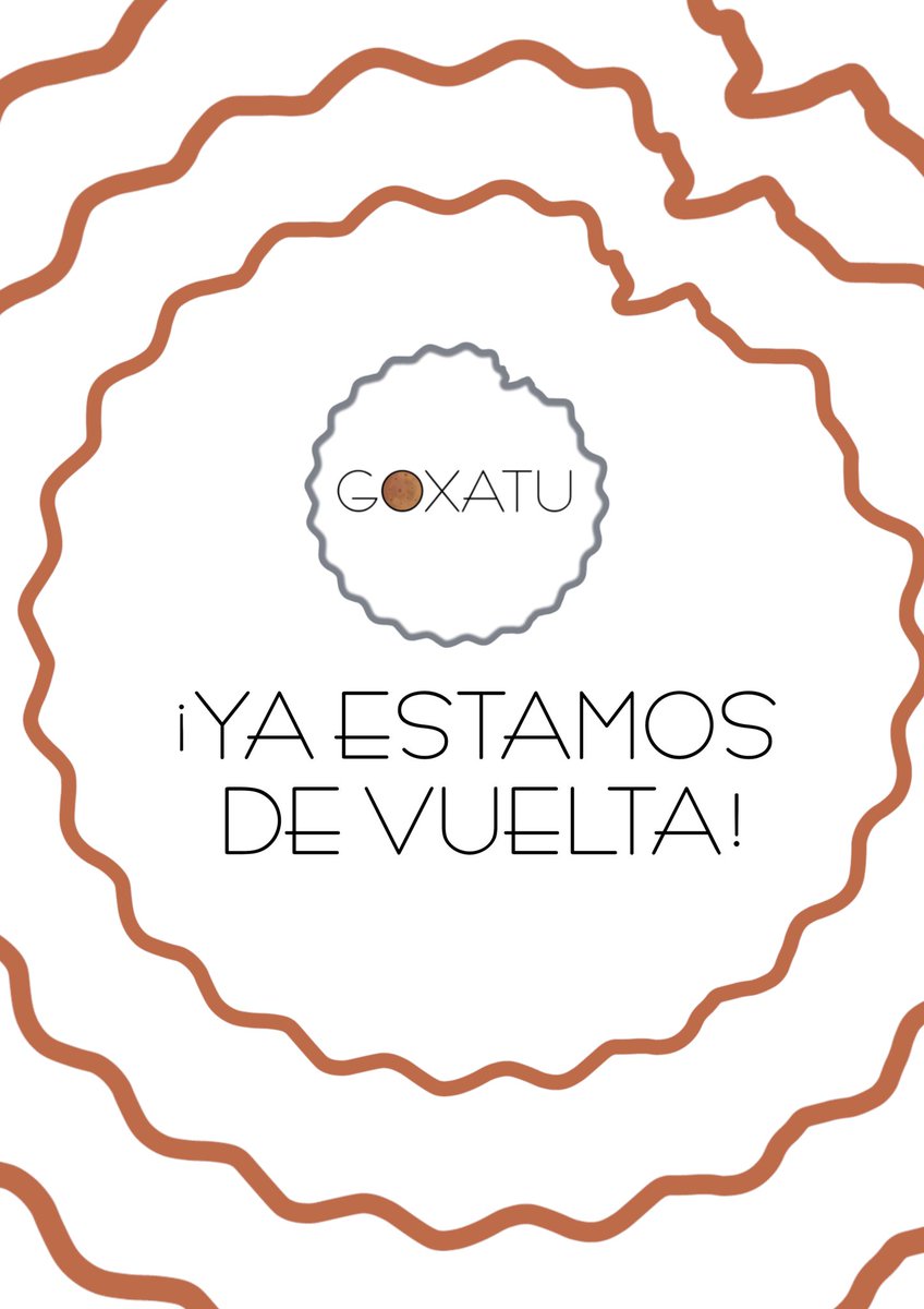 GoxatuEgibide's tweet photo. ¿Que tal vuestro puente? Nosotros estamos preparados una vez más, para ofreceros nuestros productos artesanos y con ganas de veros de nuevo en nuestros puntos de venta 😊 #goxatu #egibide #molinuevo #artesanal https://t.co/bQmqBeIydC