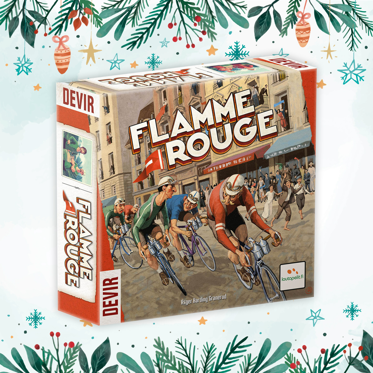 A la finestreta del dia 10 trobem Flamme Rouge! 😜

Per participar en el #calendariadventdevir i endur-te el joc:

✅Segueix-nos
✅Fes ❤️ M'agrada + RT a la piulada
✅Respon aquesta piulada, mencionant amb qui jugaràs aquest Nadal 😍

Anunciarem guanyador/a dilluns 13