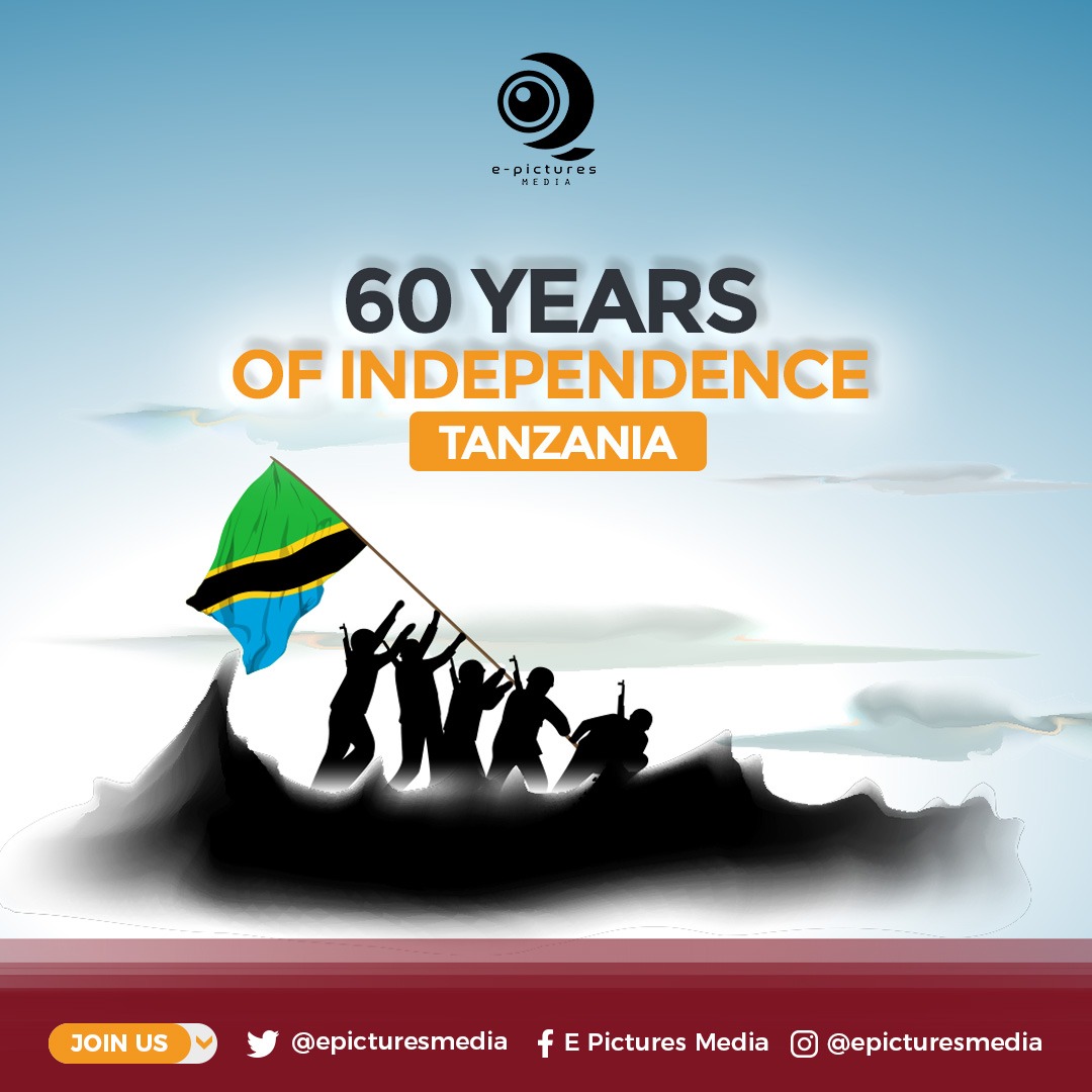 epicturesmedia's tweet photo. Warm congrats to our Tanzanian friends and clients observing Independence Day of Tanzania. To more collaboration in this new year. #TogetherAt60TZ #Tanzania60 #60yearsofTZIndependence https://t.co/arKR3iefJv