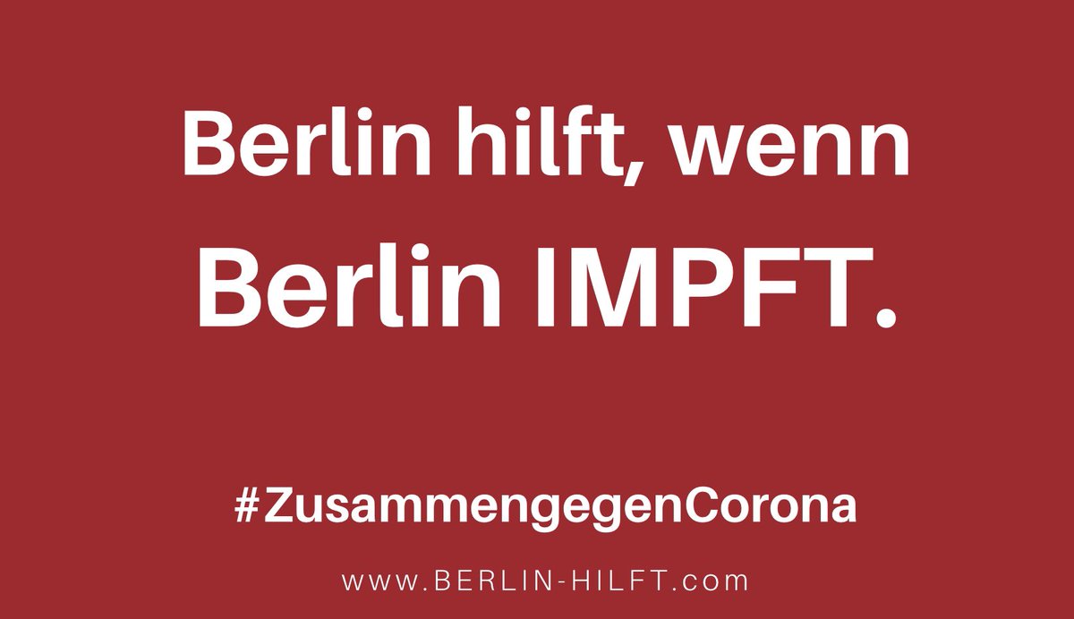 berlin_hilft's tweet photo. #ZusammenGegenCorona https://t.co/wmLpLHNYNd #corona #berlinhilft #Berlinimpft https://t.co/OLZ9umw0K9