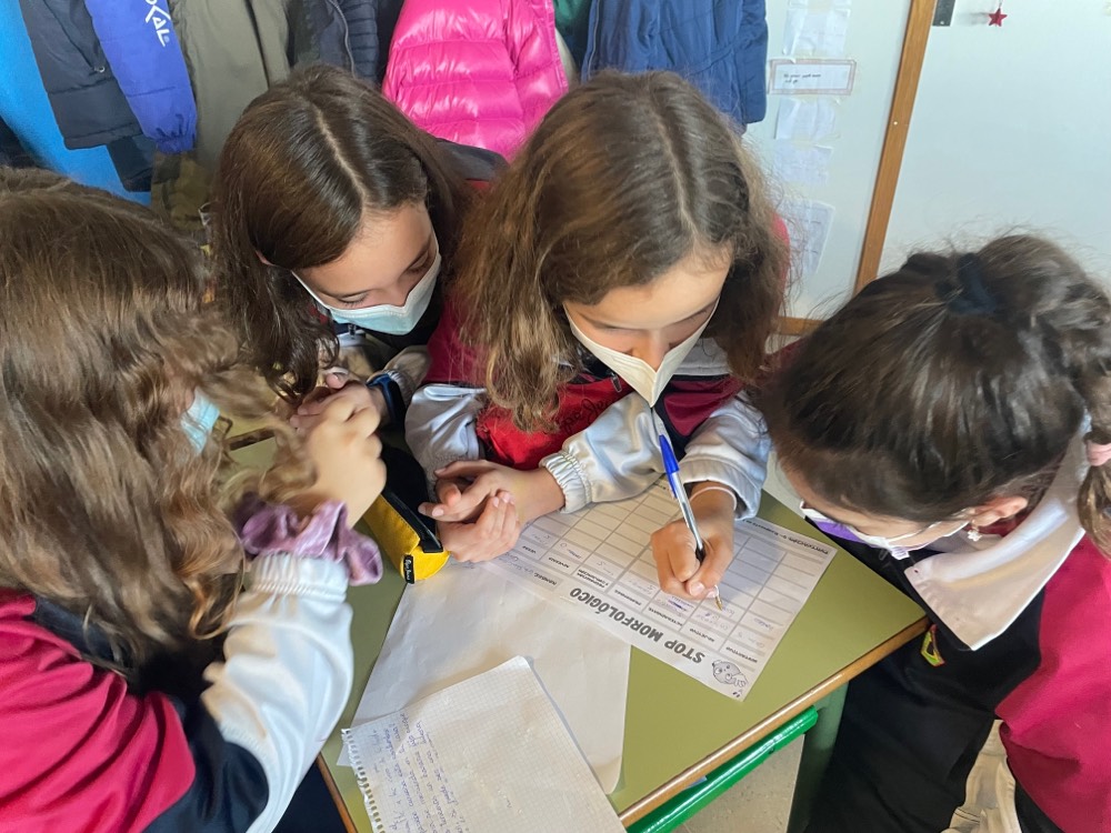 ColegiosElValle's tweet photo. Empezamos el #jueves con energía 💪
Jugando al #Stop morfológico en #6EPD ✍️
#ColegiosElValle #EducaciónPrimaria #AprendemosJugando #Lengua #SCH https://t.co/9O9TchkSiI